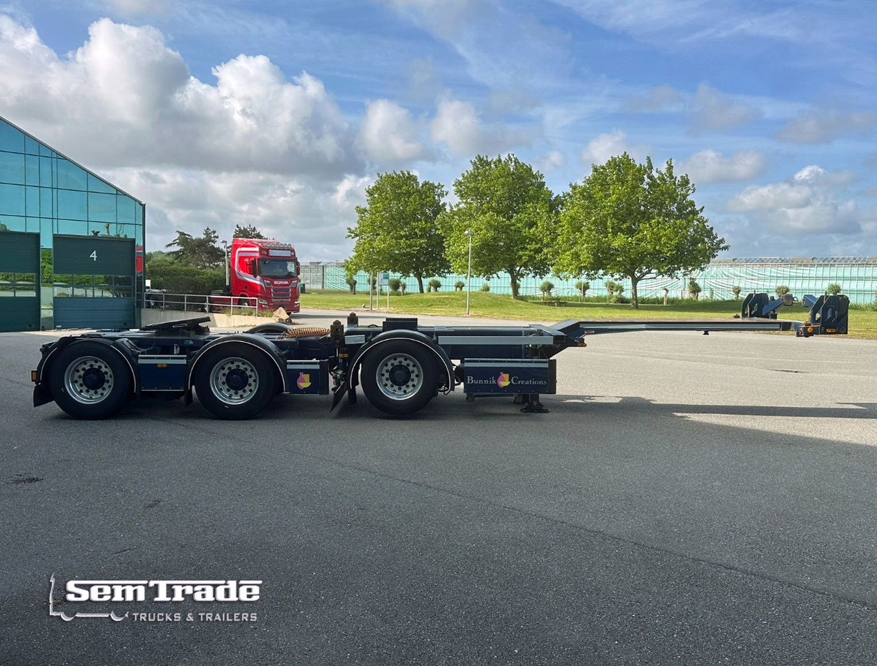 D-TEC CTD-41-03D LZV Dolly Breaker BPW Axles TOP Condition NL Trailer - 컨테이너 운반 장치/ 스와프 보디 세미 트레일러 : 사진 5 D-TEC CTD-41-03D LZV Dolly Breaker BPW Axles TOP Condition NL Trailer - 컨테이너 운반 장치/ 스와프 보디 세미 트레일러 : 사진 5