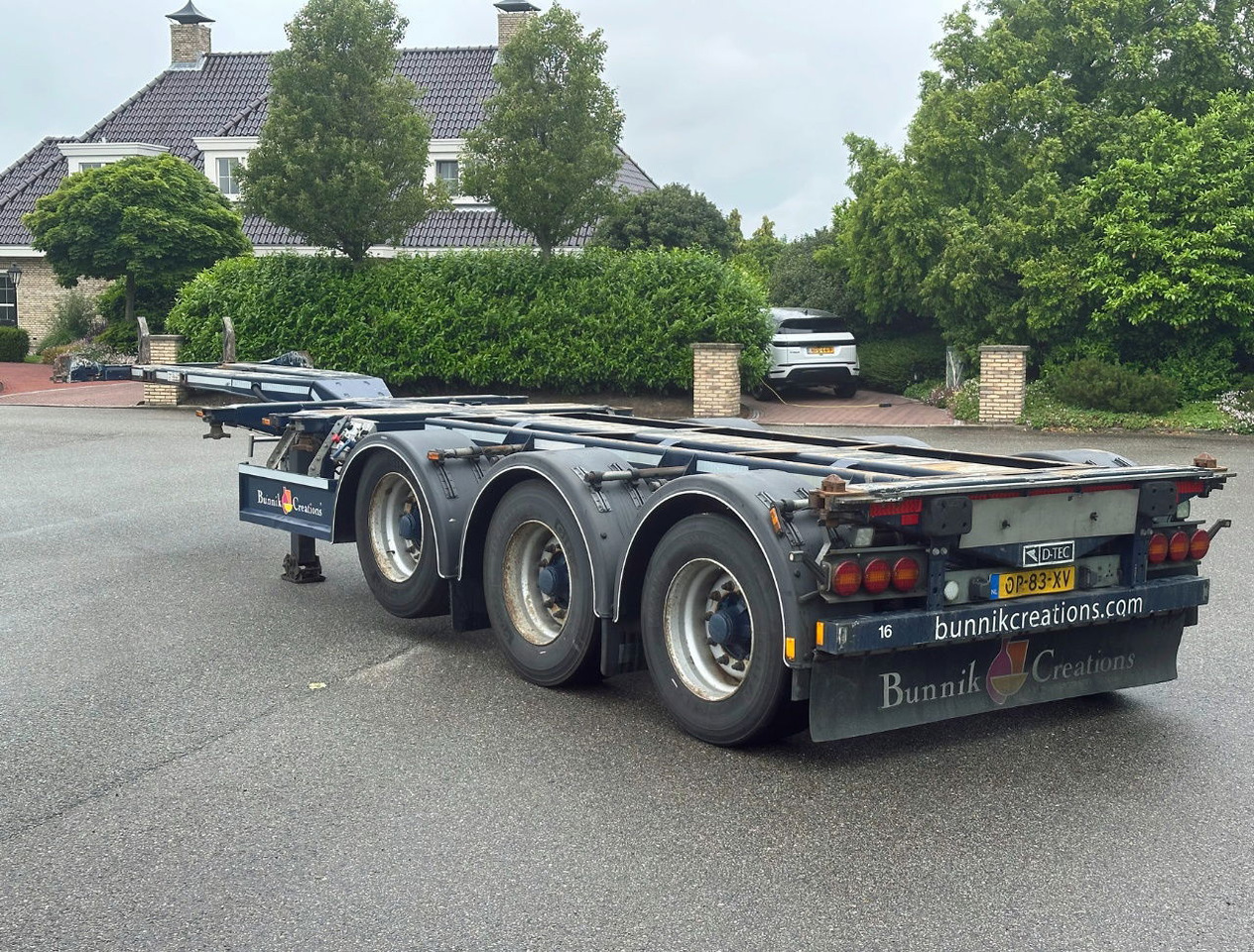 D-TEC Flexitrailer Multi Liftaxle Drumbrakes TOP Condition NL Trailer 2 Pieces - 컨테이너 운반 장치/ 스와프 보디 세미 트레일러 : 사진 3 D-TEC Flexitrailer Multi Liftaxle Drumbrakes TOP Condition NL Trailer 2 Pieces - 컨테이너 운반 장치/ 스와프 보디 세미 트레일러 : 사진 3