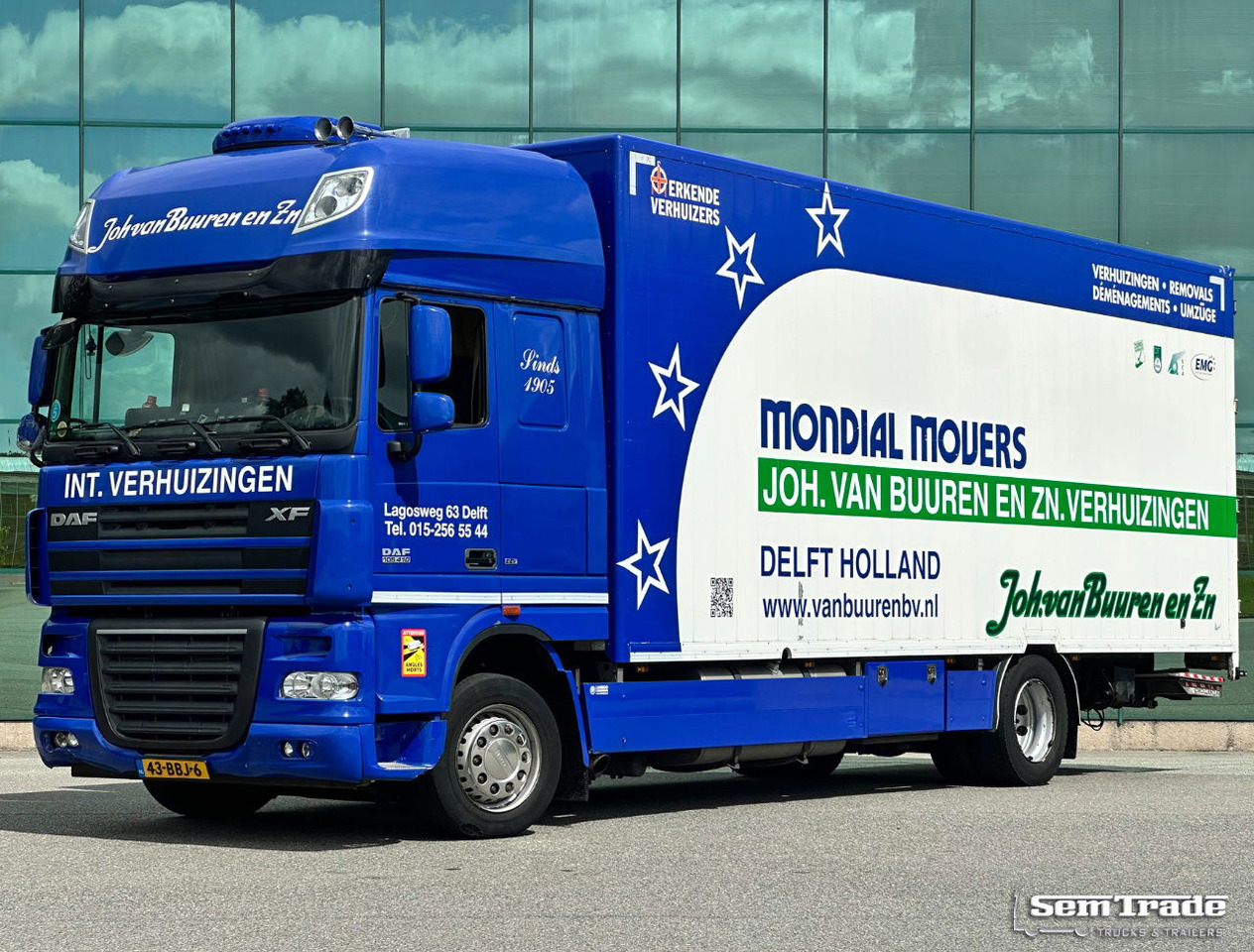 DAF XF 105.410 SSC Euro 5 Only 408.000 KM Full AIR Tail Lift Side Doors TOP Condition Holland Truck - 박스 트럭 : 사진 1 DAF XF 105.410 SSC Euro 5 Only 408.000 KM Full AIR Tail Lift Side Doors TOP Condition Holland Truck - 박스 트럭 : 사진 1