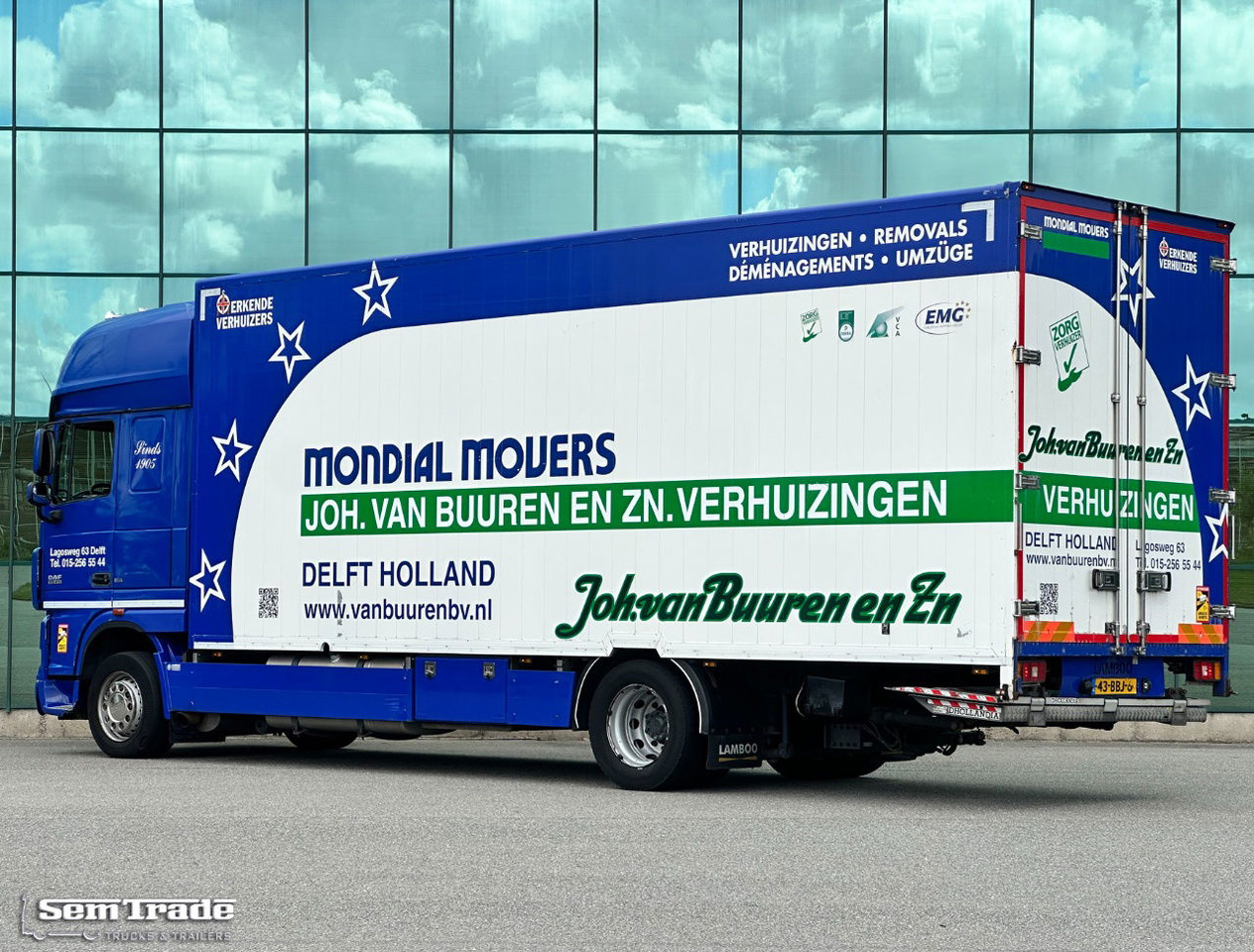DAF XF 105.410 SSC Euro 5 Only 408.000 KM Full AIR Tail Lift Side Doors TOP Condition Holland Truck - 박스 트럭 : 사진 3 DAF XF 105.410 SSC Euro 5 Only 408.000 KM Full AIR Tail Lift Side Doors TOP Condition Holland Truck - 박스 트럭 : 사진 3