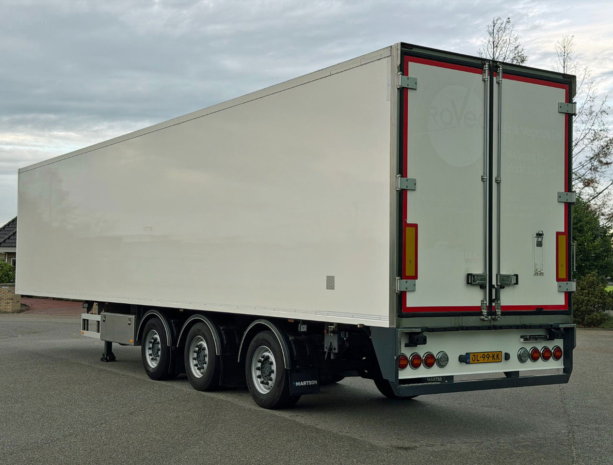 HTF 3-AS Heiwo 1345 x 250 x 265 CM Stuuras Tridec Super Staat NL Trailer - 냉동 세미 트레일러 : 사진 3 HTF 3-AS Heiwo 1345 x 250 x 265 CM Stuuras Tridec Super Staat NL Trailer - 냉동 세미 트레일러 : 사진 3