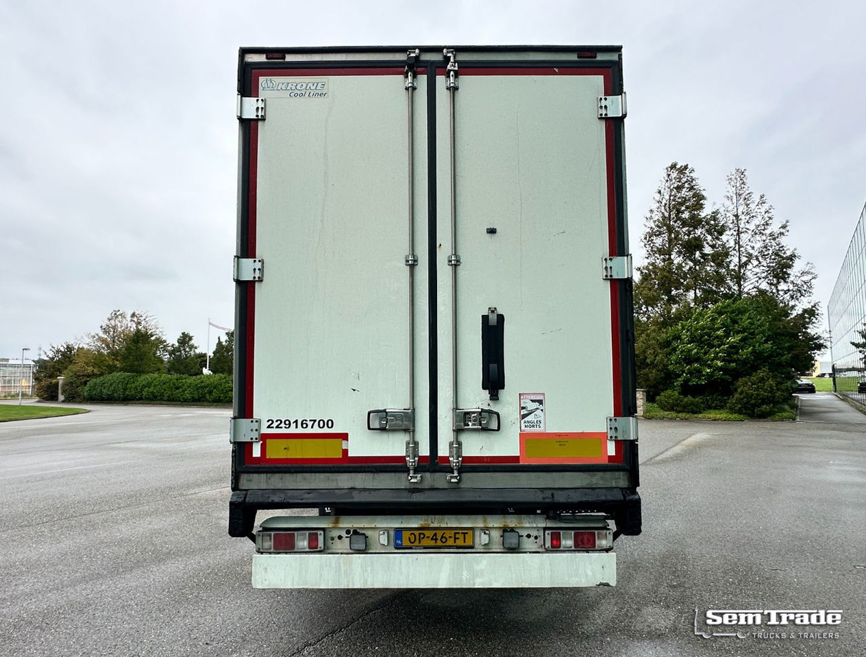 Krone TKS Thermo King SLXe Spectrum BI-Temp Lift Axle Holland-Trailer - 냉동 세미 트레일러 : 사진 4 Krone TKS Thermo King SLXe Spectrum BI-Temp Lift Axle Holland-Trailer - 냉동 세미 트레일러 : 사진 4