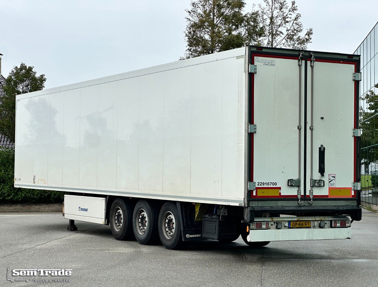Krone TKS Thermo King SLXe Spectrum BI-Temp Lift Axle Holland-Trailer - 냉동 세미 트레일러 : 사진 3 Krone TKS Thermo King SLXe Spectrum BI-Temp Lift Axle Holland-Trailer - 냉동 세미 트레일러 : 사진 3