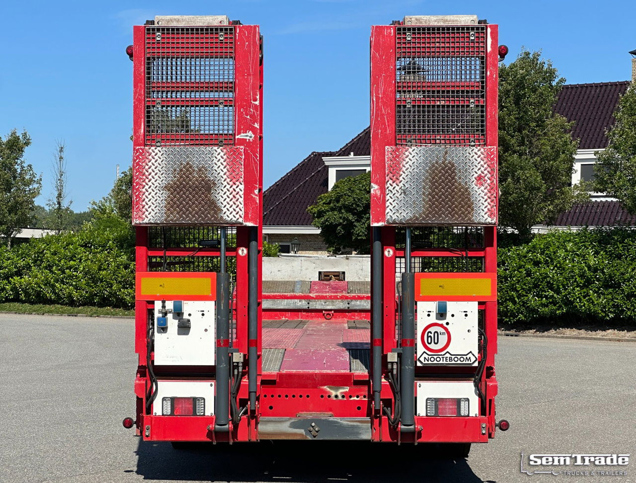 Nooteboom OSD-48-003 Semi 3 Axles Hydraulic Ramps Hinge TOP Condition - 저하대 세미 트레일러 : 사진 4 Nooteboom OSD-48-003 Semi 3 Axles Hydraulic Ramps Hinge TOP Condition - 저하대 세미 트레일러 : 사진 4