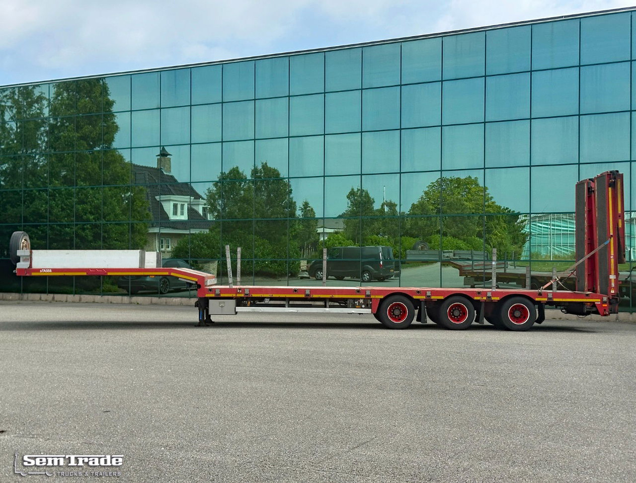 Nooteboom Osds-48-03V Stuuras 680 CM Uitschuifbaar Hydraulische Laadrampen Super - 저하대 세미 트레일러 : 사진 2 Nooteboom Osds-48-03V Stuuras 680 CM Uitschuifbaar Hydraulische Laadrampen Super - 저하대 세미 트레일러 : 사진 2