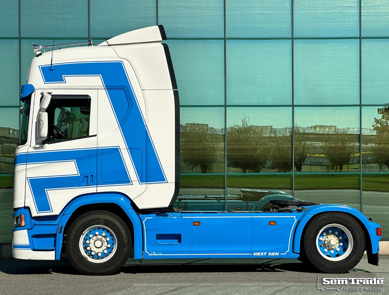 Scania R450 NGS Full AIR Retarder Full Spoiler 2X Tanks Super Condition Belgium-Truck - 트랙터 유닛 : 사진 2 Scania R450 NGS Full AIR Retarder Full Spoiler 2X Tanks Super Condition Belgium-Truck - 트랙터 유닛 : 사진 2