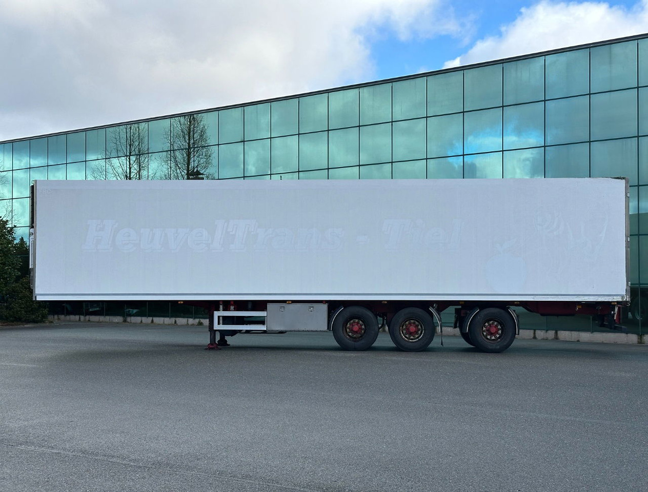 Van Eck 3 AS Koel Vries Carrier Vector 1800 Zeer Mooi Chassis Stuuras Tridec - 냉동 세미 트레일러 : 사진 2 Van Eck 3 AS Koel Vries Carrier Vector 1800 Zeer Mooi Chassis Stuuras Tridec - 냉동 세미 트레일러 : 사진 2