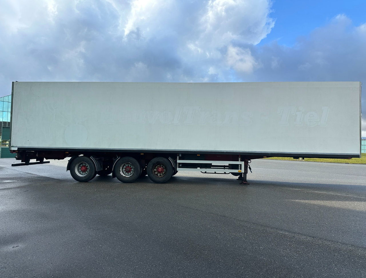 Van Eck 3 AS Koel Vries Carrier Vector 1800 Zeer Mooi Chassis Stuuras Tridec - 냉동 세미 트레일러 : 사진 5 Van Eck 3 AS Koel Vries Carrier Vector 1800 Zeer Mooi Chassis Stuuras Tridec - 냉동 세미 트레일러 : 사진 5