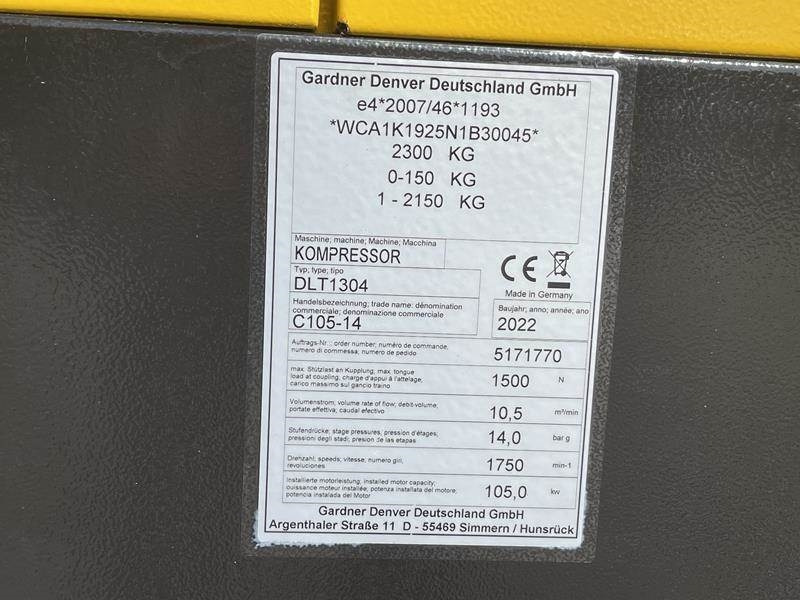 Compair C 105 - 14 - N - 공기 압축기 : 사진 5 Compair C 105 - 14 - N - 공기 압축기 : 사진 5