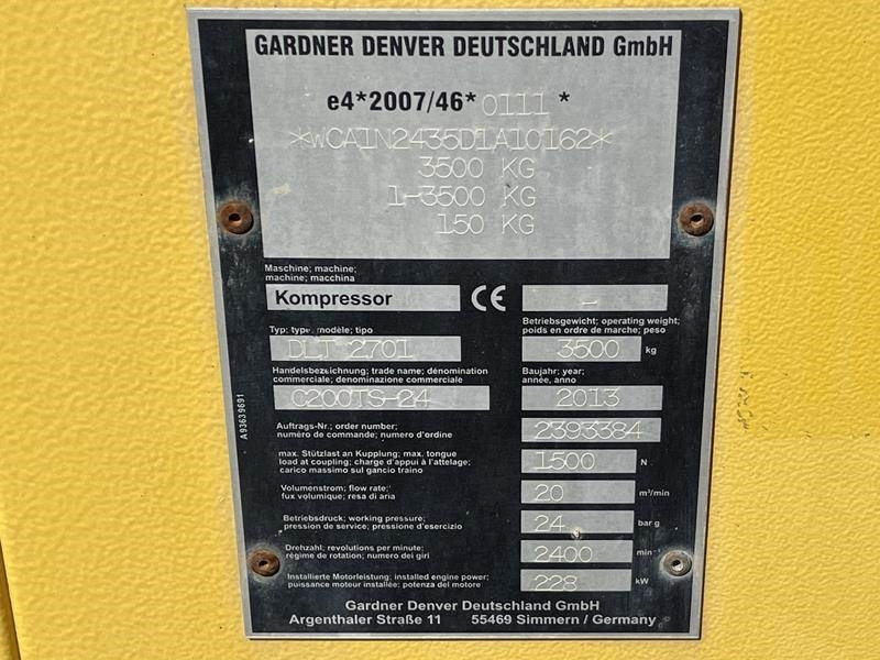 Compair C 200 TS - 24 - 공기 압축기 : 사진 4 Compair C 200 TS - 24 - 공기 압축기 : 사진 4