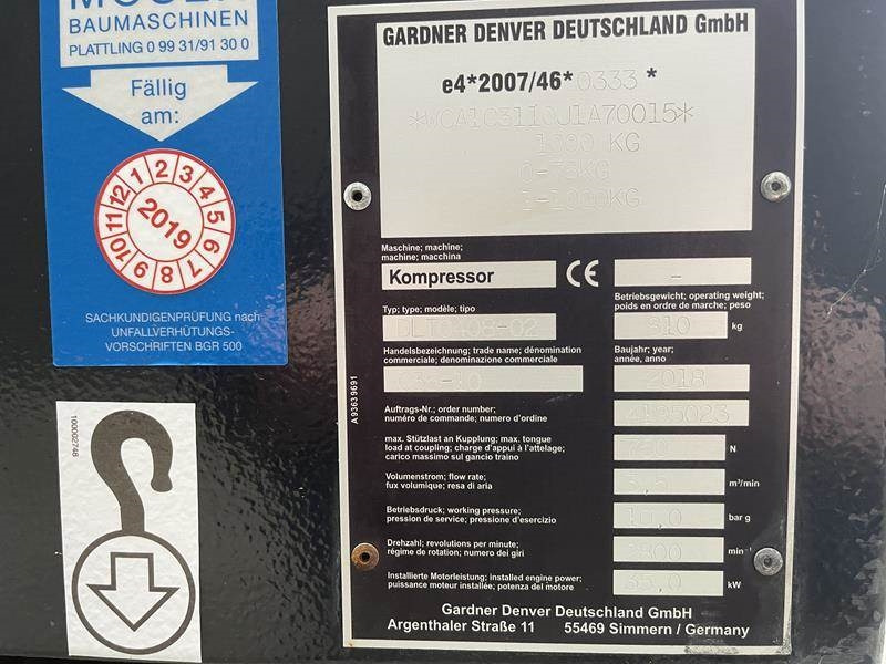 Compair C 35 - 10 - 공기 압축기 : 사진 4 Compair C 35 - 10 - 공기 압축기 : 사진 4