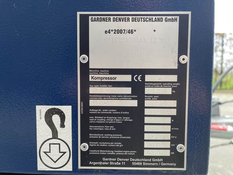 Compair C 60 - 12 - 공기 압축기 : 사진 4 Compair C 60 - 12 - 공기 압축기 : 사진 4