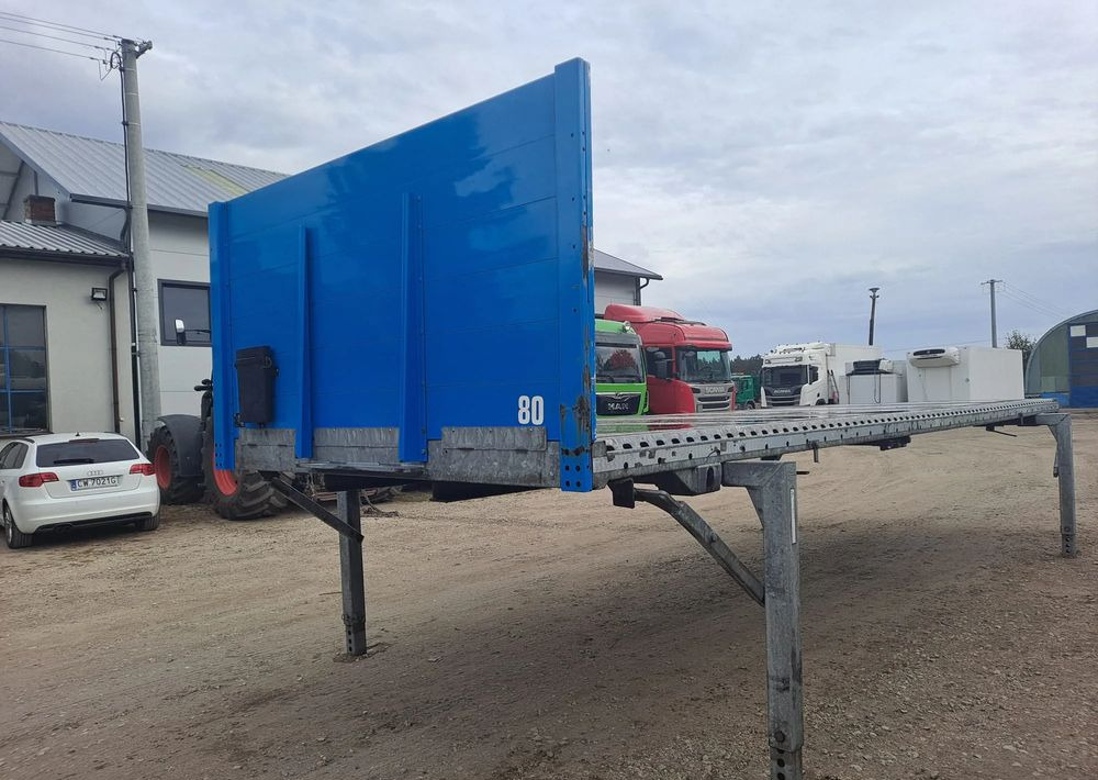 Krone Platforma 7,45 Ackermann - 플랫베드 본체 : 사진 2 Krone Platforma 7,45 Ackermann - 플랫베드 본체 : 사진 2