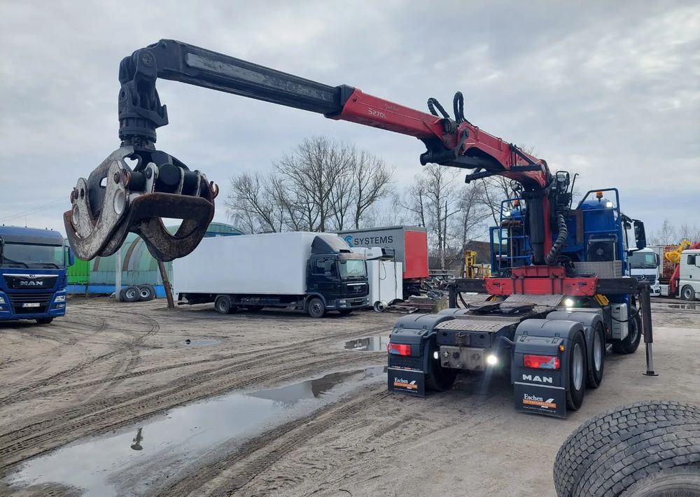 MAN TGS 26-480 6x4 do drewna PALFINGER Epsilon S 270L83 - 트랙터 유닛 : 사진 1 MAN TGS 26-480 6x4 do drewna PALFINGER Epsilon S 270L83 - 트랙터 유닛 : 사진 1