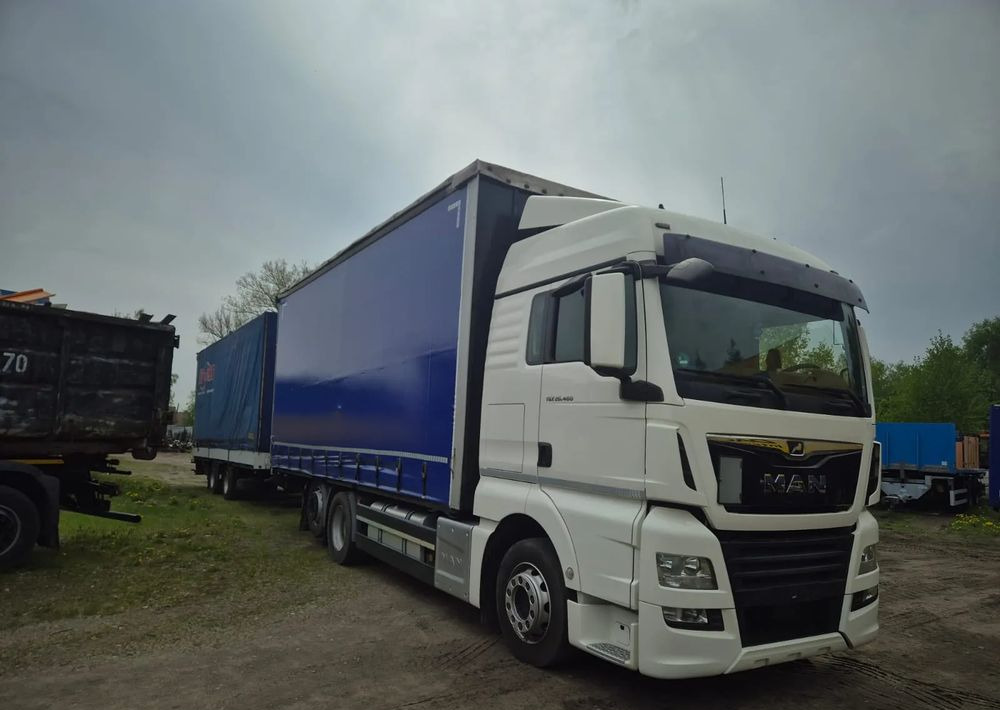 MAN TGX 26.460 Firana ZESTAW - 커튼사이더 트럭 : 사진 1 MAN TGX 26.460 Firana ZESTAW - 커튼사이더 트럭 : 사진 1