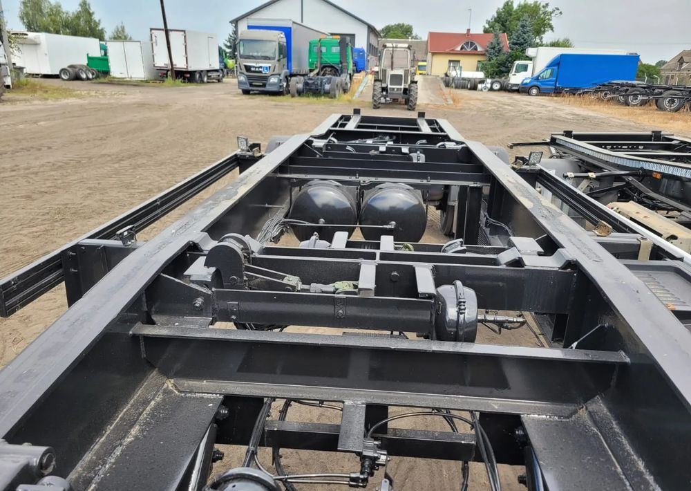 롤오프/ 스킵 트레일러 Meiller Przyczepa do hakowca Huffermann : 사진 13