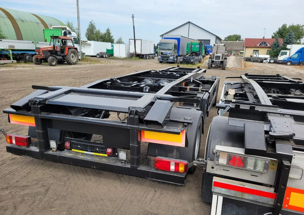 롤오프/ 스킵 트레일러 Meiller Przyczepa do hakowca Huffermann : 사진 15