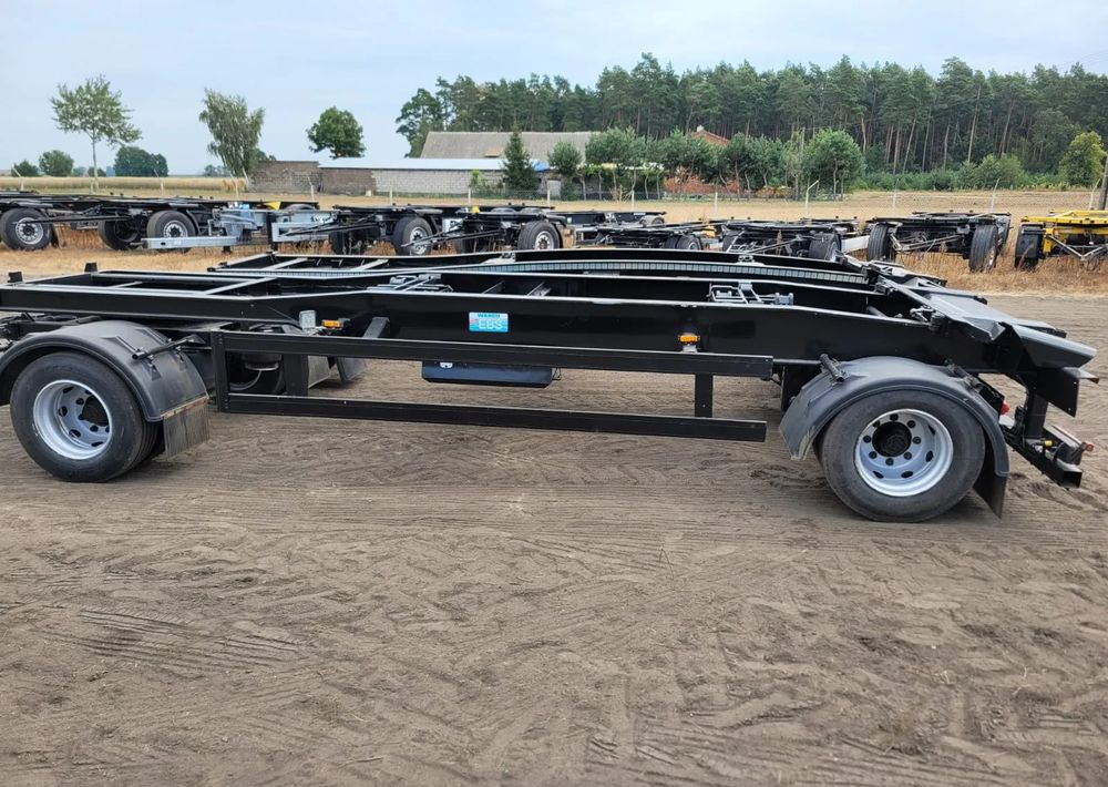 롤오프/ 스킵 트레일러 Meiller Przyczepa do hakowca Huffermann : 사진 9