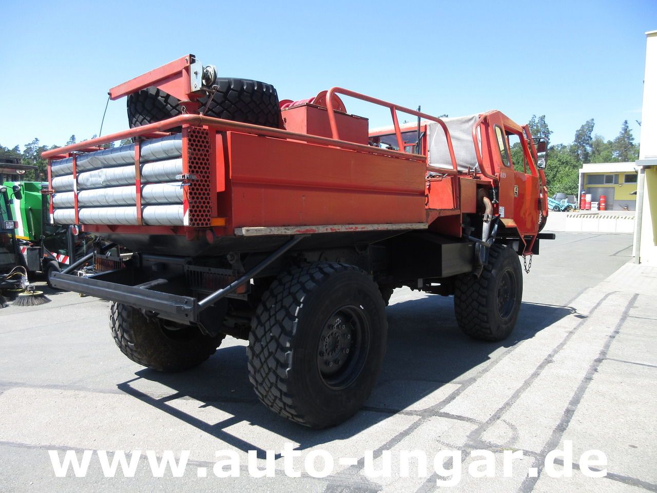 소방차 BRIMONT PM ETR Feuerwehr 4x4x4 AHK verwindbarer Rahmen Off-Road Winde Kriechgang : 사진 7