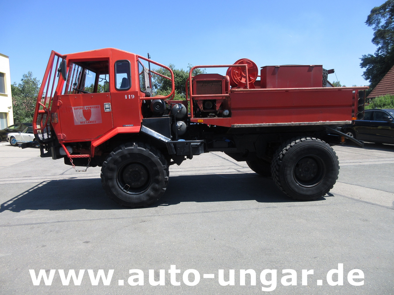 BRIMONT PM ETR Feuerwehr 4x4x4 AHK verwindbarer Rahmen Off-Road Winde Kriechgang - 소방차 : 사진 4 BRIMONT PM ETR Feuerwehr 4x4x4 AHK verwindbarer Rahmen Off-Road Winde Kriechgang - 소방차 : 사진 4