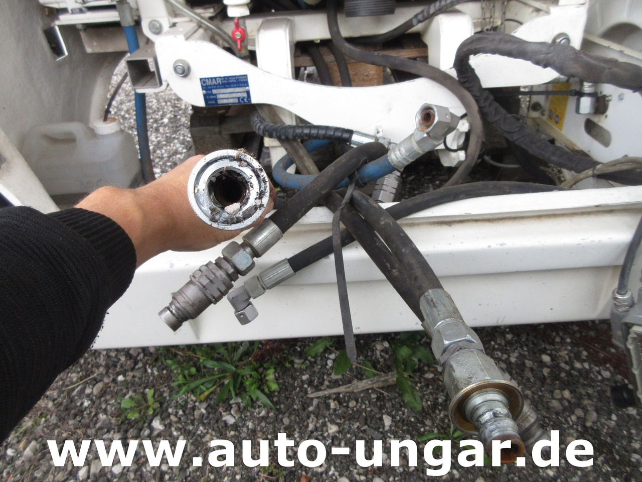 지자체/ 특수 차량 CMAR NC300 Schwemmaufbau Laveuse  Bj.  2014 für Multicar Tremo Hochdruck : 사진 8