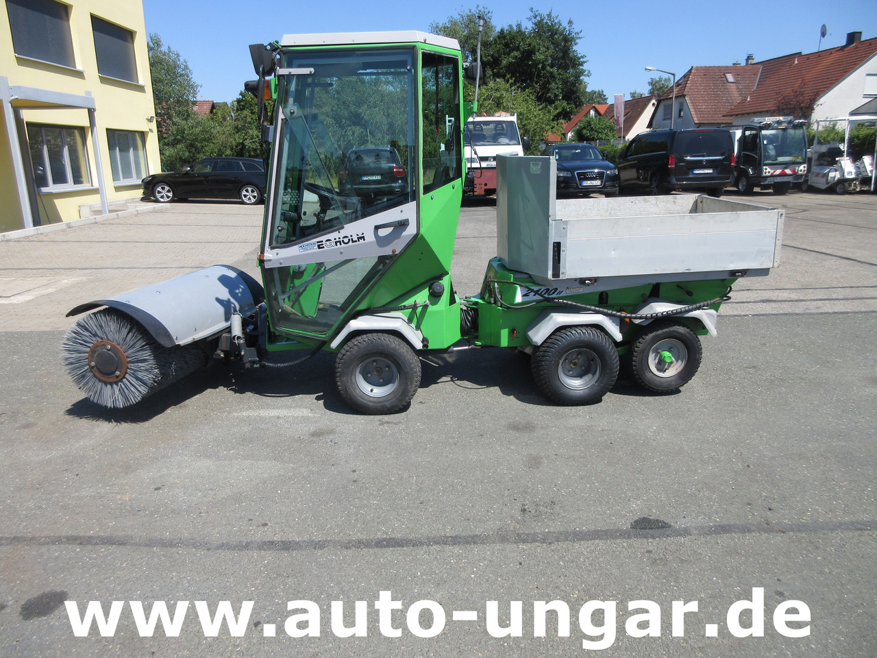Egholm Nilfisk 2100 Powerflex 4x4 Kipper AHK Hydraulik Bürste Winterdienst - 지자체 트랙터 : 사진 3 Egholm Nilfisk 2100 Powerflex 4x4 Kipper AHK Hydraulik Bürste Winterdienst - 지자체 트랙터 : 사진 3