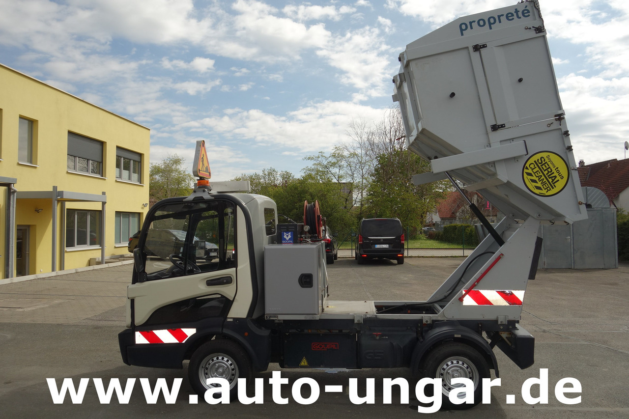 Goupil G5 E Lithium Bj2016 Müllkipper Kipper mit Hochdruckreiniger voll elektrisch - Electric utility vehicle : 사진 4 Goupil G5 E Lithium Bj2016 Müllkipper Kipper mit Hochdruckreiniger voll elektrisch - Electric utility vehicle : 사진 4
