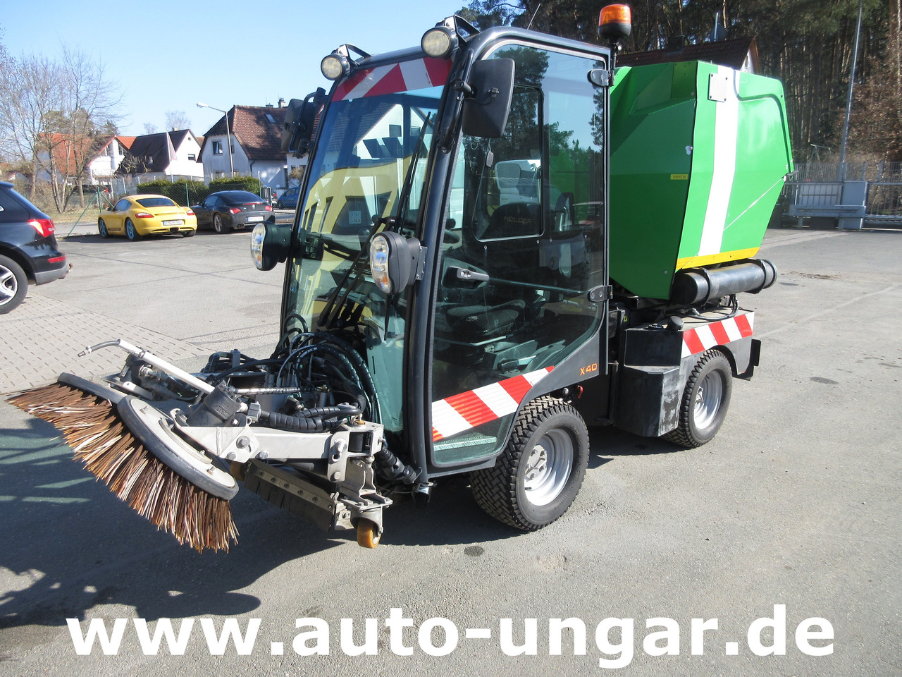 Holder X40 / X45 Baujahr 2017 Knicklenkung Kehraufbau 4x4 Kommunalhydraulik Frontheber - 거리 청소 차량 : 사진 1 Holder X40 / X45 Baujahr 2017 Knicklenkung Kehraufbau 4x4 Kommunalhydraulik Frontheber - 거리 청소 차량 : 사진 1