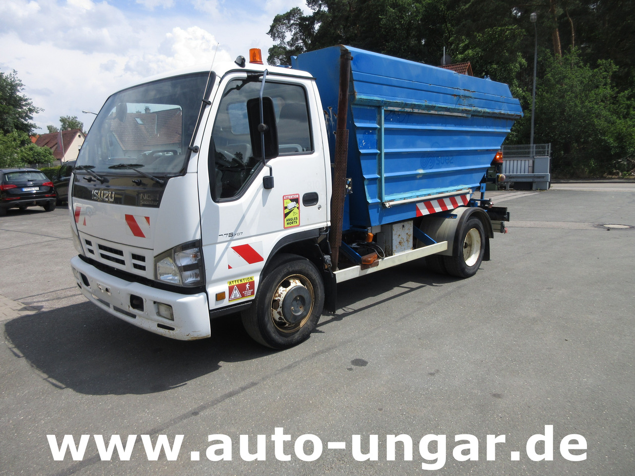 ISUZU NQR Smoother Q75 Y07 Müllwagen 8m³ TECNO 7.500kg Kipper Presse Lifter - 쓰레기차 : 사진 3 ISUZU NQR Smoother Q75 Y07 Müllwagen 8m³ TECNO 7.500kg Kipper Presse Lifter - 쓰레기차 : 사진 3