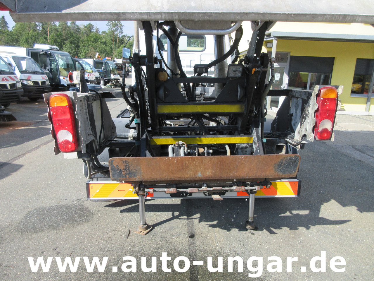 쓰레기차 ISUZU NQR smoother NPR 75 Q75.Y07 Faun Müllwagen Euro 4 Kipper Lifter Presse : 사진 25
