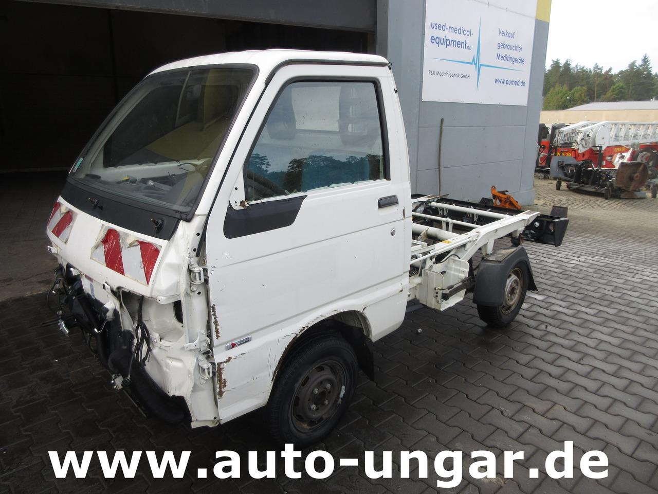 Piaggio Porter S90 Chassis Elektro Ersatzteilträger - Electric utility vehicle : 사진 3 Piaggio Porter S90 Chassis Elektro Ersatzteilträger - Electric utility vehicle : 사진 3