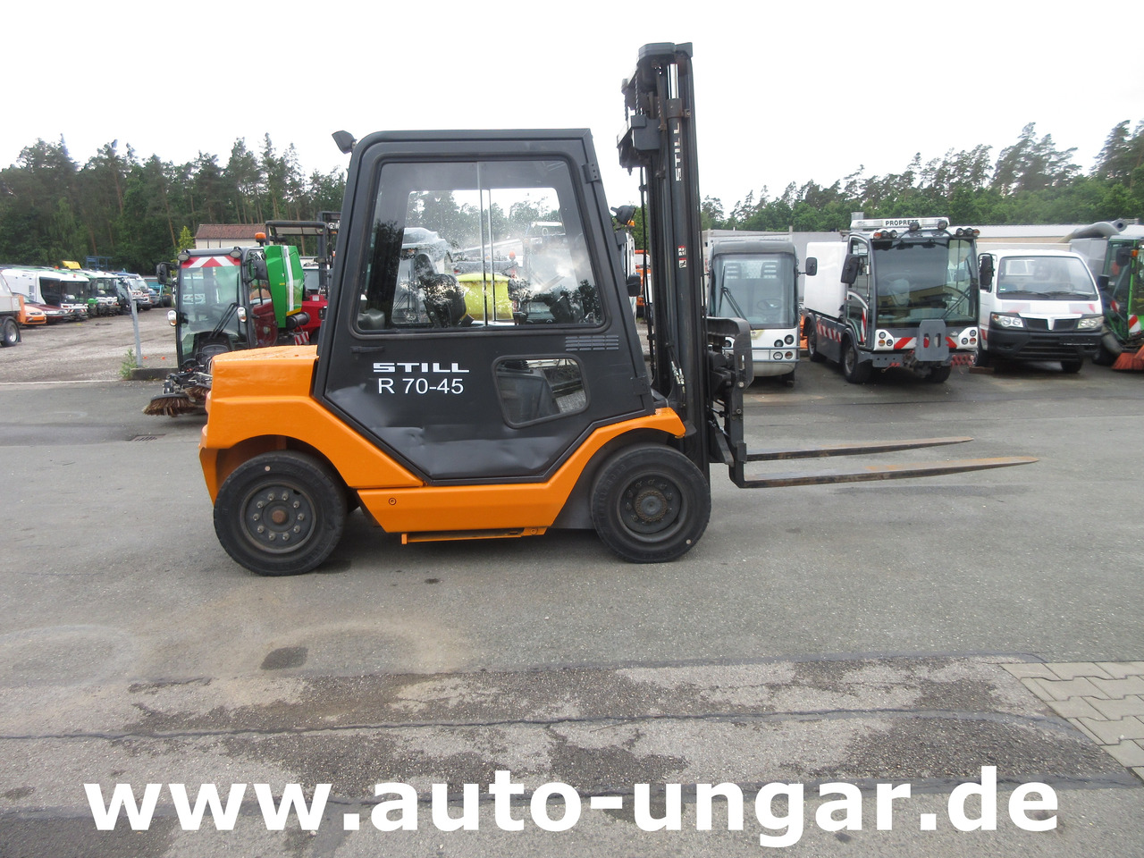 Still R70-45 Diesel Gabelstapler 4.500kg Hub Zinkenverstellung Seitenschieber - 디젤 지게차 : 사진 5 Still R70-45 Diesel Gabelstapler 4.500kg Hub Zinkenverstellung Seitenschieber - 디젤 지게차 : 사진 5