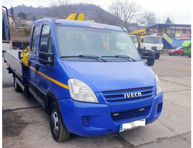 Iveco 50C18 Daily 3.D 16V +Effer - 플랫베드 밴, 콤비 밴 : 사진 2 Iveco 50C18 Daily 3.D 16V +Effer - 플랫베드 밴, 콤비 밴 : 사진 2