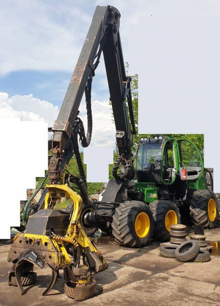 John Deere 1270E 6W - 펠링 헤드 : 사진 2 John Deere 1270E 6W - 펠링 헤드 : 사진 2