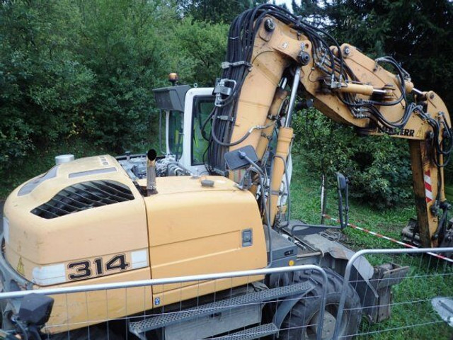 Liebherr A 314 - 휠 굴삭기 : 사진 4 Liebherr A 314 - 휠 굴삭기 : 사진 4