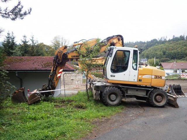Liebherr A 314 - 휠 굴삭기 : 사진 2 Liebherr A 314 - 휠 굴삭기 : 사진 2