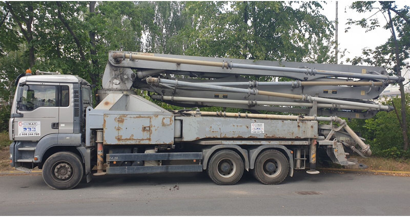 MAN KCP38 +6x4 TGA 33.400 - 고정식 콘크리트 펌프 : 사진 3 MAN KCP38 +6x4 TGA 33.400 - 고정식 콘크리트 펌프 : 사진 3