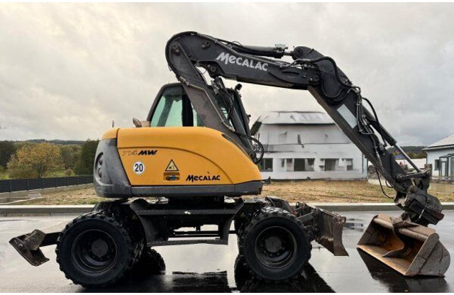 Mecalac 714 MW - 휠 굴삭기 : 사진 4 Mecalac 714 MW - 휠 굴삭기 : 사진 4
