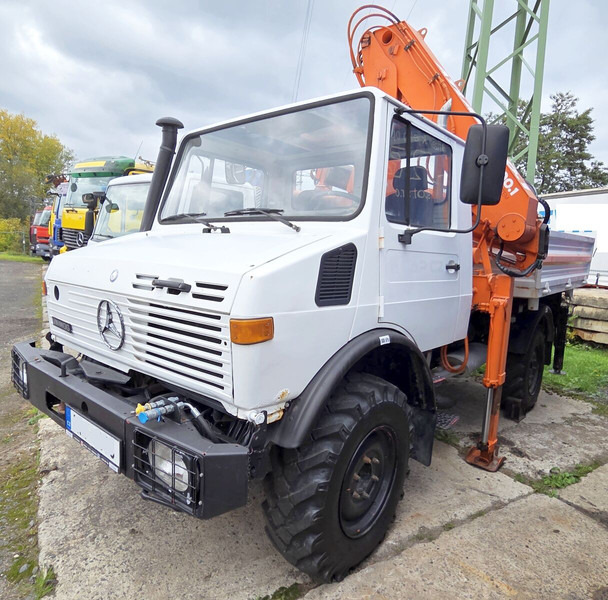 Mercedes-Benz UNIMOG 427.11 +12m! - 덤프트럭, 크레인 트럭 : 사진 4 Mercedes-Benz UNIMOG 427.11 +12m! - 덤프트럭, 크레인 트럭 : 사진 4