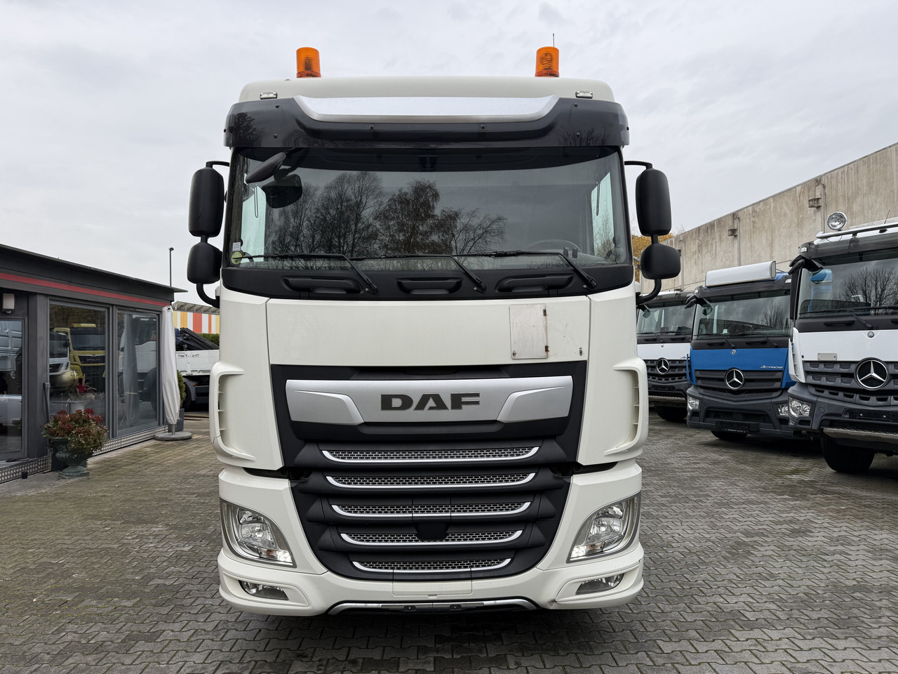 드롭사이드/ 플랫베드 트럭, 크레인 트럭 Daf XF480 6X2*4 Kran Hiab X-HiDuo 188 : 사진 11