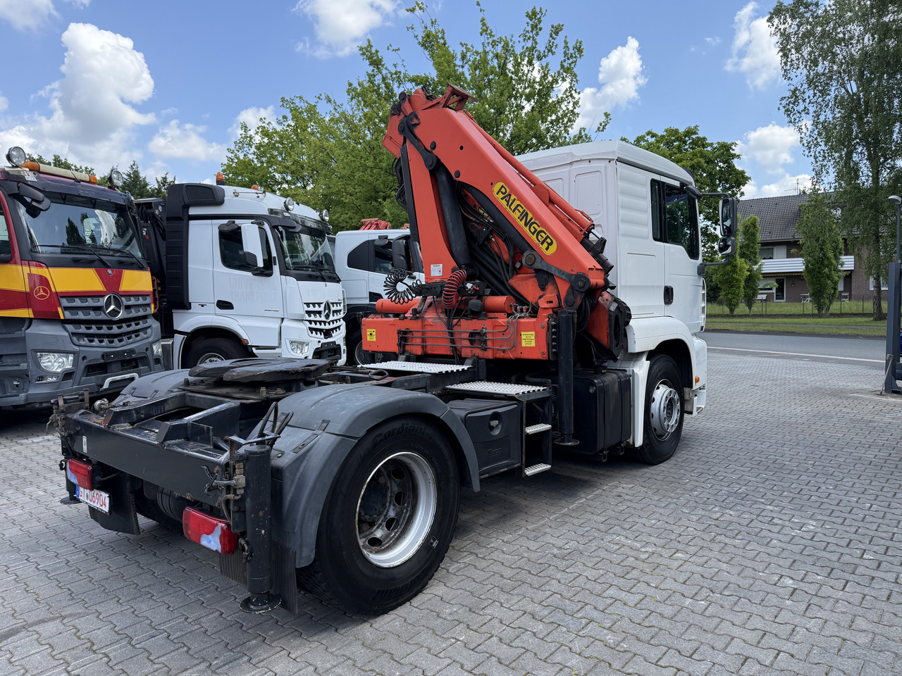 트랙터 유닛 MAN TGA 18.430 Kran Palfinger 16502 Jib 26.5 Meter : 사진 13 트랙터 유닛 MAN TGA 18.430 Kran Palfinger 16502 Jib 26.5 Meter : 사진 13