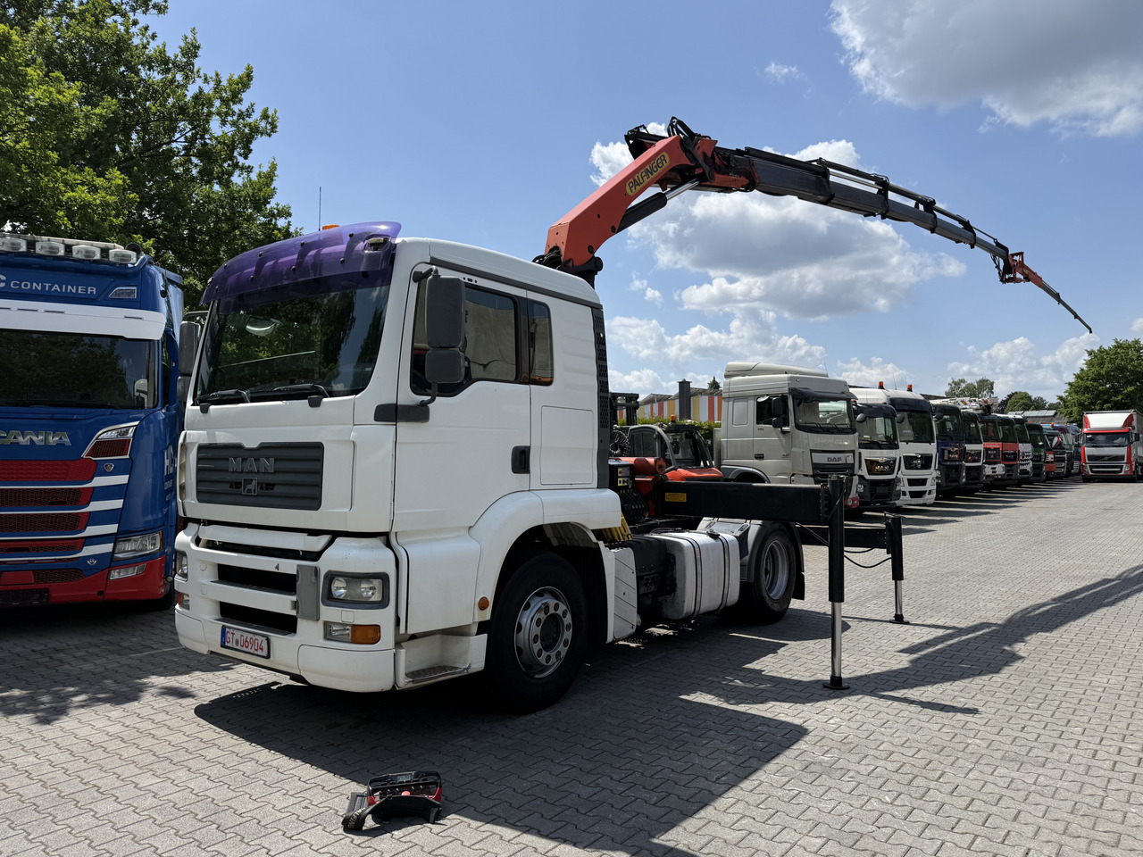 MAN TGA 18.430 Kran Palfinger 16502 bis 26.5 Meter - 트랙터 유닛 : 사진 1 MAN TGA 18.430 Kran Palfinger 16502 bis 26.5 Meter - 트랙터 유닛 : 사진 1