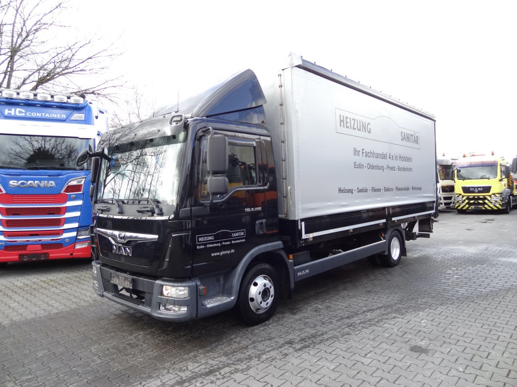 MAN TGL 8.220 BL - 커튼사이더 트럭 : 사진 1 MAN TGL 8.220 BL - 커튼사이더 트럭 : 사진 1
