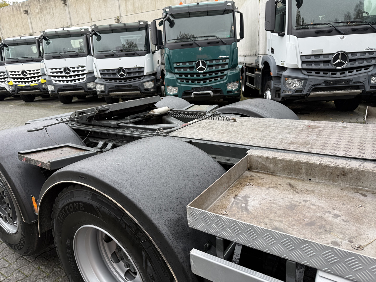 Mercedes-Benz Actros 2548 LS 6X2 Kran HMF 3220 bis 16 Meter - 크레인 트럭, 트랙터 유닛 : 사진 3 Mercedes-Benz Actros 2548 LS 6X2 Kran HMF 3220 bis 16 Meter - 크레인 트럭, 트랙터 유닛 : 사진 3