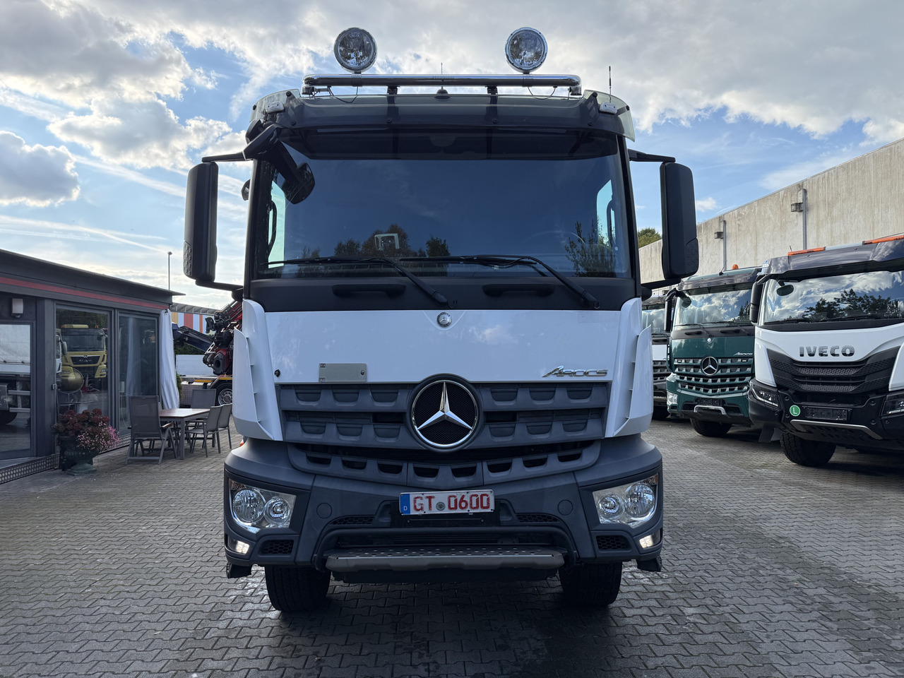 커튼사이더 트럭 Mercedes-Benz Arocs 1827 AK 4X4 Ex- : 사진 10