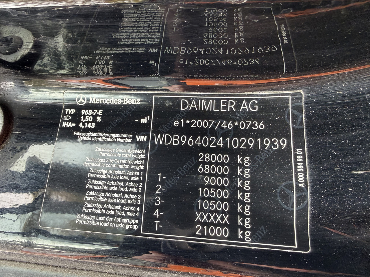 Mercedes-Benz Arocs 2653 6X4 Kran Kesla 2124L - 목재 트럭, 크레인 트럭 : 사진 5 Mercedes-Benz Arocs 2653 6X4 Kran Kesla 2124L - 목재 트럭, 크레인 트럭 : 사진 5