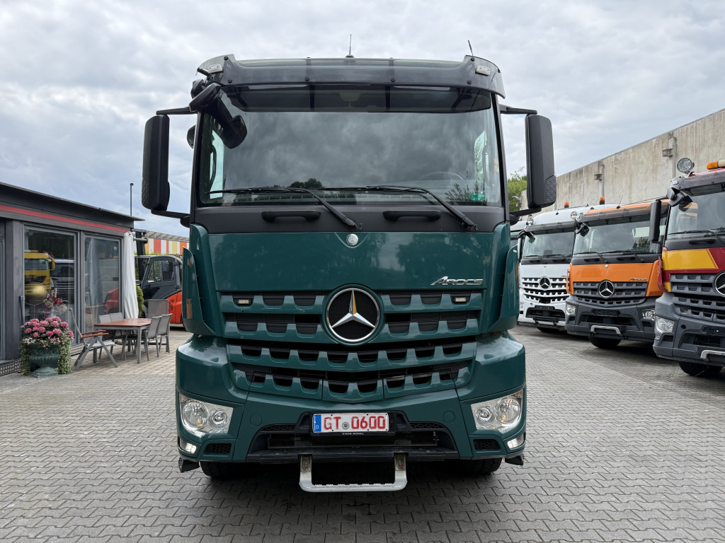 후크 리프트 트럭, 크레인 트럭 Mercedes-Benz Arocs 3251 8X4 Haken mit Kran HMF 2620 K5 : 사진 8