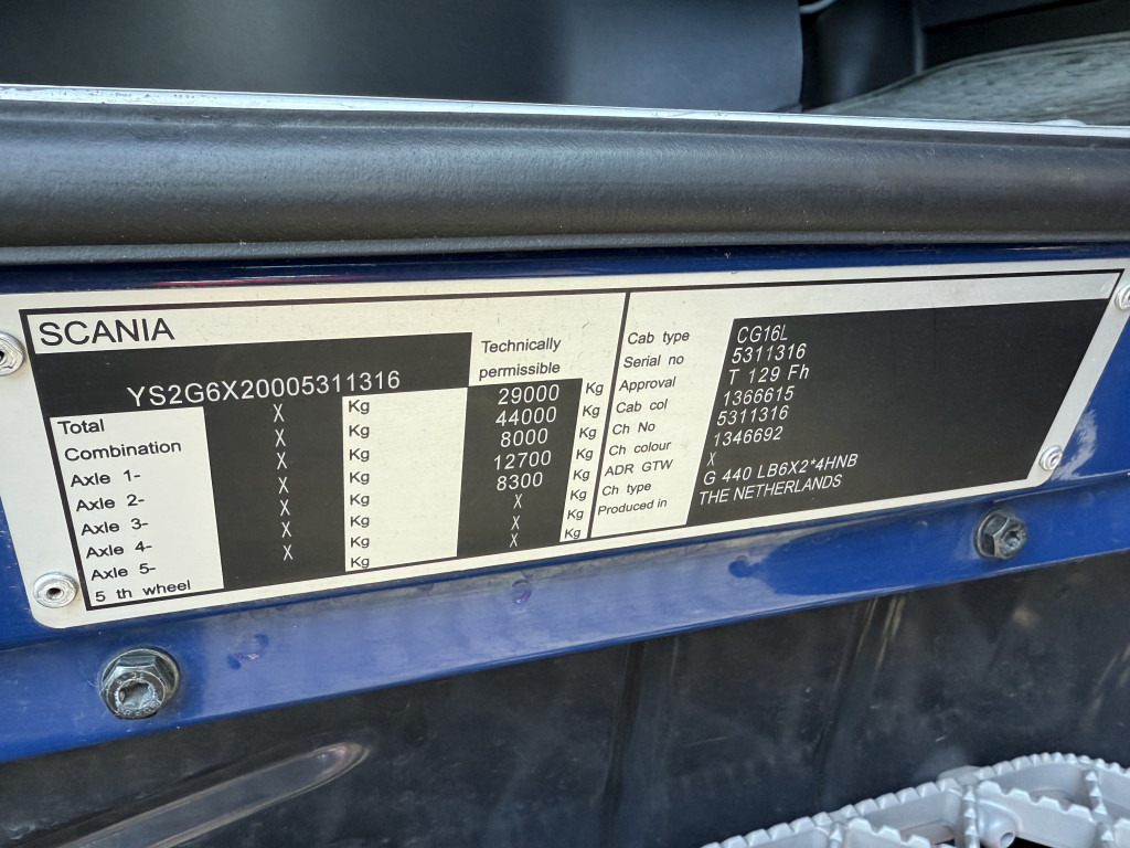 Scania G440 6X2*4 HIAB 166 bis 16.50 Meter - 크레인 트럭, 드롭사이드/ 플랫베드 트럭 : 사진 5 Scania G440 6X2*4 HIAB 166 bis 16.50 Meter - 크레인 트럭, 드롭사이드/ 플랫베드 트럭 : 사진 5