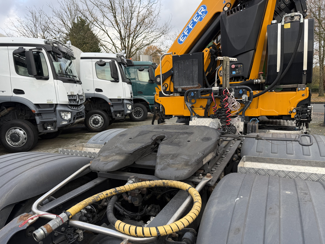 Scania G480 6X4 Kran Effer 255 6S bis 20.5 Meter - 크레인 트럭, 트랙터 유닛 : 사진 2 Scania G480 6X4 Kran Effer 255 6S bis 20.5 Meter - 크레인 트럭, 트랙터 유닛 : 사진 2