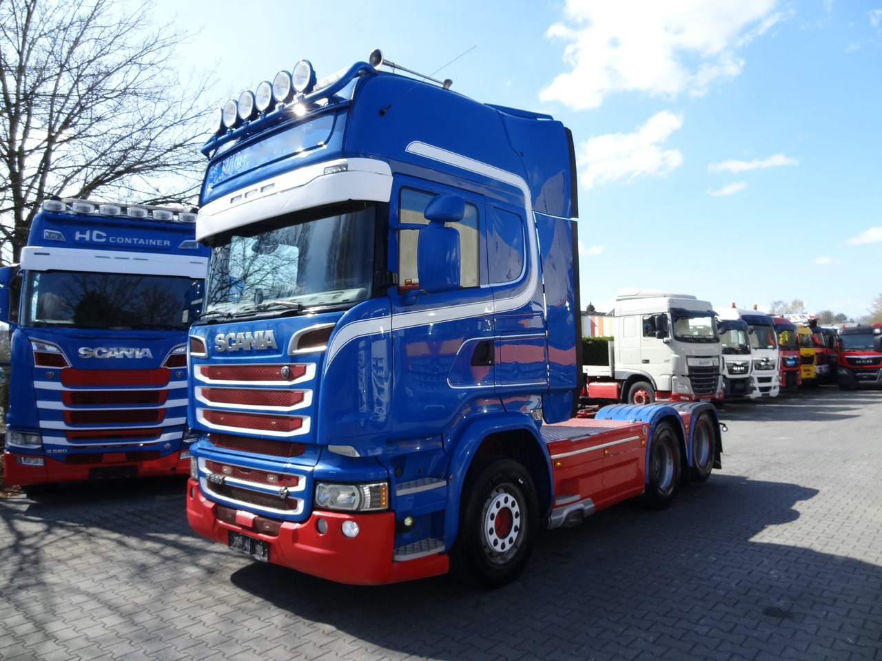 Scania R580 V8 6X2 Topline - 트랙터 유닛 : 사진 1 Scania R580 V8 6X2 Topline - 트랙터 유닛 : 사진 1